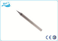 China Diameter 0.1 mm - 0.9 mm 2 Flute Micro End Mill , Tungsten Carbide End Mill distributor