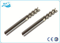 China Metal Removal End Mills For Aluminum , Diamond Coated End Mills Air Oil Cooling Mode distributor