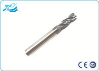 China Solid Carbide End Mill HRC 55 , Plastic Cutting End Mills Air Oil Cooling Mode distributor
