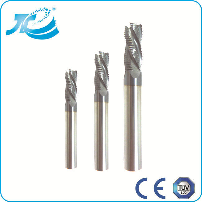 High Speed End Mills Carbide Roughing End Mills 55 / 60 / 65 Hardness